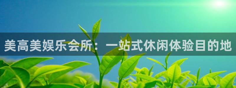 尊龙凯时人生就是博：美高美娱乐会所：一站式休闲体验目的地
